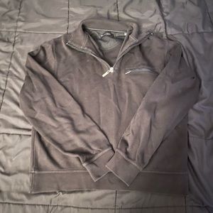 rare vintage monte carlo 1/4 collared zipup